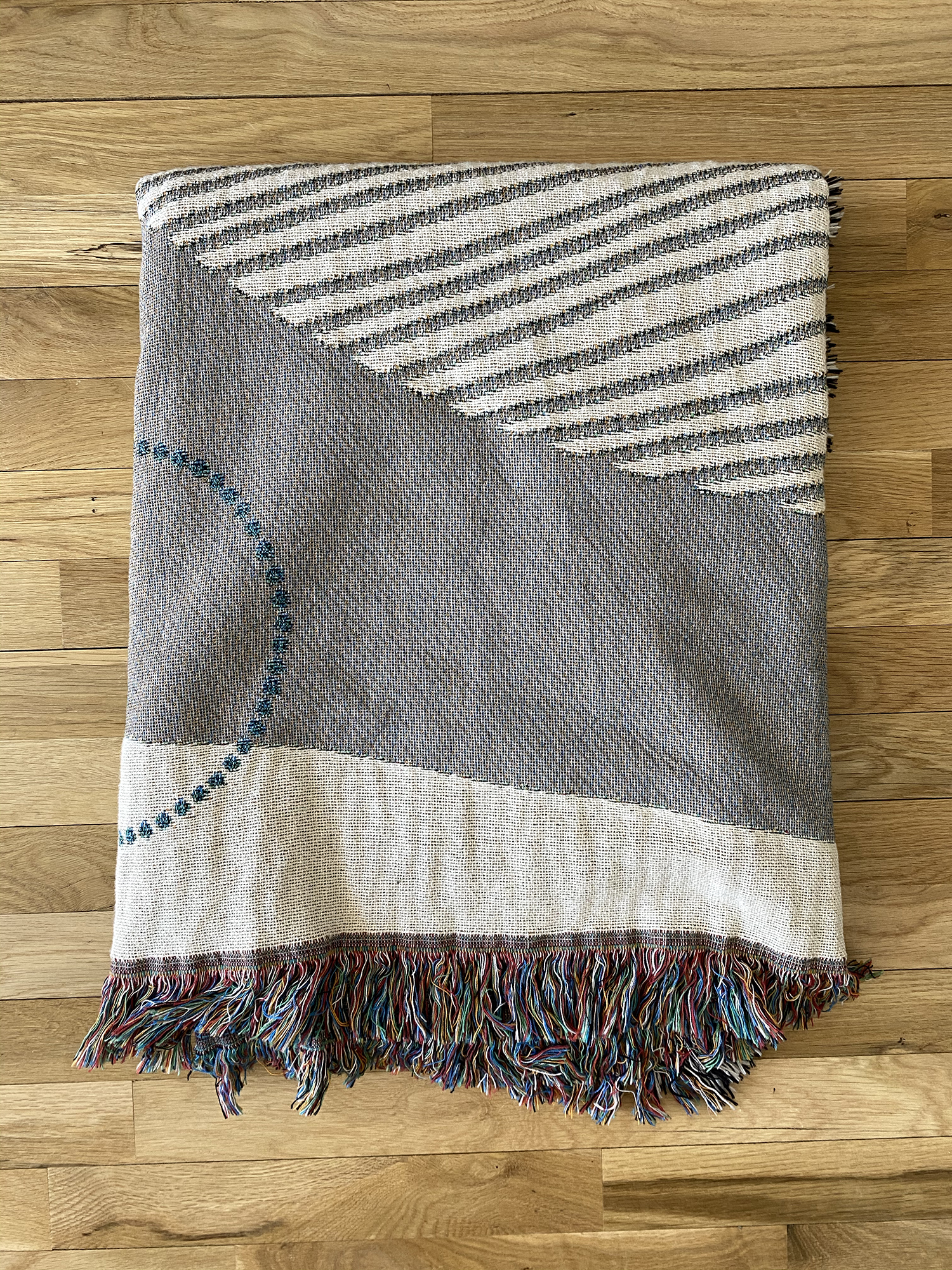 Thin woven blanket sales
